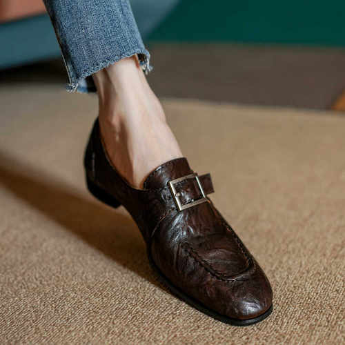 巨好穿小皮鞋粗跟英伦风