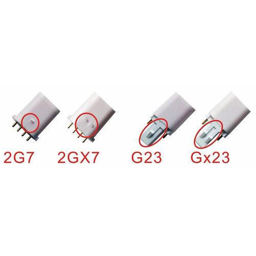 SuMai横插灯LED G23 8W 恒流无频闪 出口 LED gx23横插灯管85-