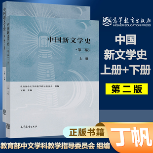 任选】中国新文学史 第二版 上下册 丁帆 高等教育出版社 第2版