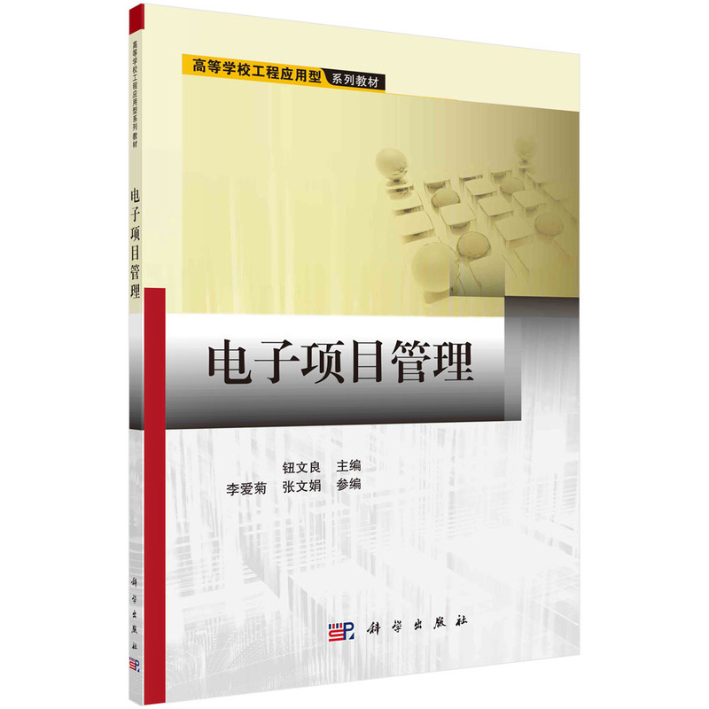 电子项目管理 钮文良 科学出版社