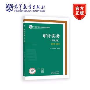 审计实务 第七版第7版 陈建松 林宗纯 高等教育出版社 9787040637809