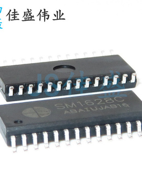 全新原装正品 SM1628 SM1628C SOP-28 明微 LED驱动控制芯片