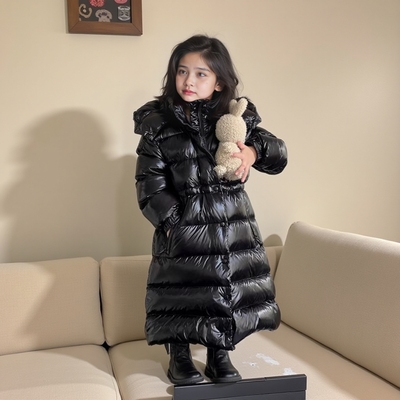中长款加厚女童免洗羽绒服