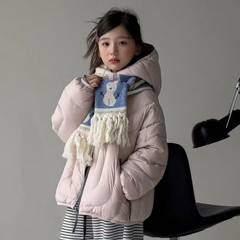 2026新款儿童90白鸭绒加厚羽绒服