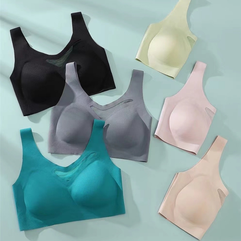 内衣无钢圈固定杯运动睡眠性感