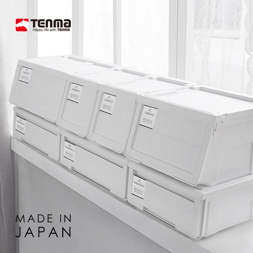日本收纳箱Tenma河马口