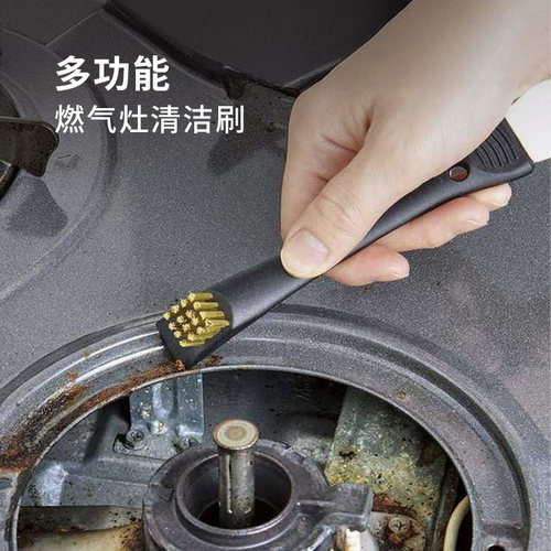 清除污垢  不锈钢铲头  铜丝刷毛