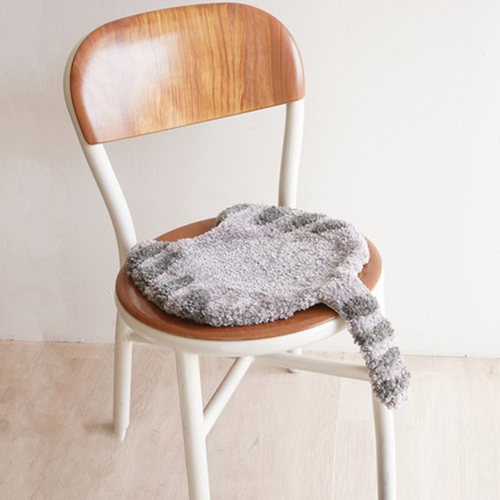 可爱猫咪图案 细密柔软手感蓬松