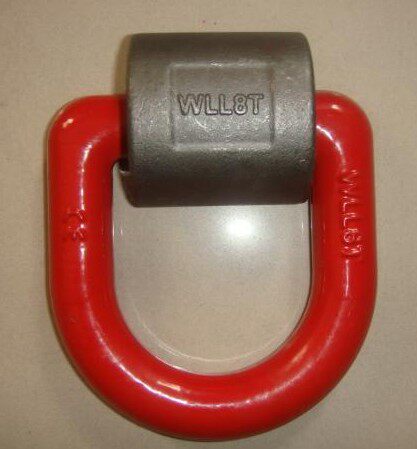 焊接D型吊环吊耳连接环d形环