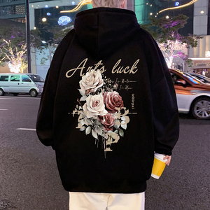 CM078AP60秋冬重磅纯棉连帽卫衣港风潮牌男装港风美式长袖上衣图片