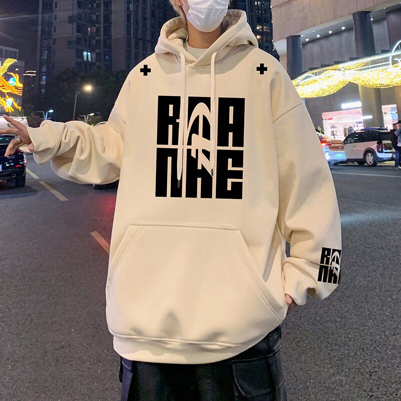 CM092P60新品纯棉连帽卫衣重磅帽衫港风宽松休闲男装上衣,男装卫衣,星座304A-1