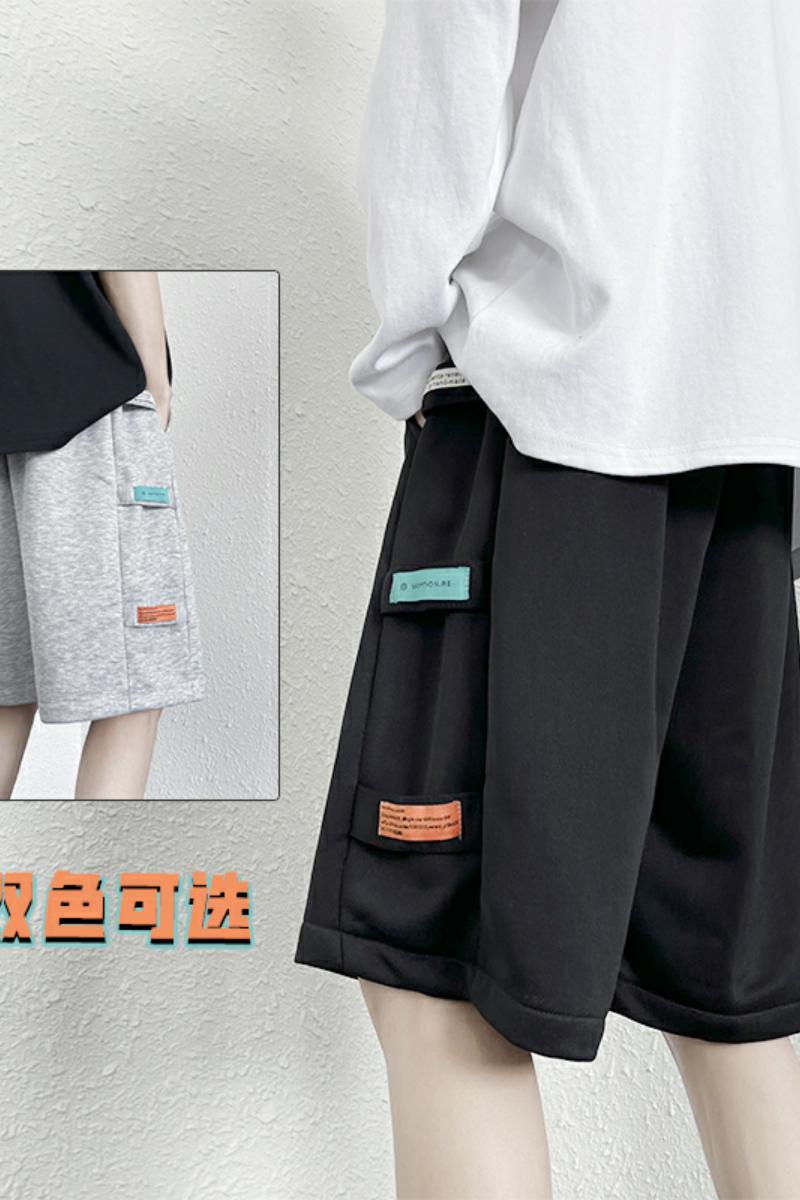 XZ304A-1-DK38BP30新款潮流运动短裤男大裤衩薄款篮球五分裤,男装休闲裤,星座304A-1
