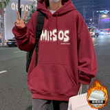 加绒酒红色