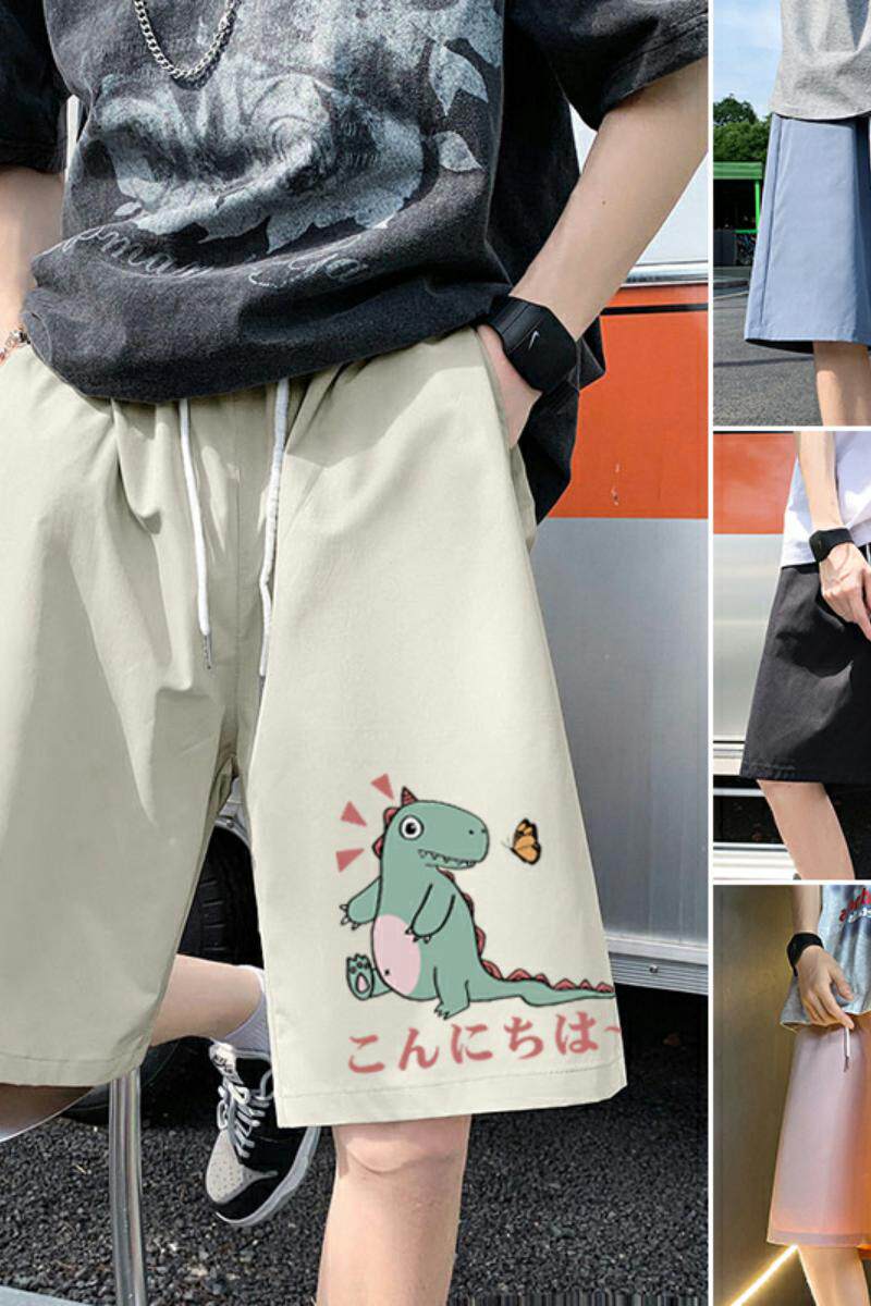 XZ304A-1-DK65BP23夏季印花短裤男夏季薄款宽松居家大裤衩,男装休闲裤,星座304A-1
