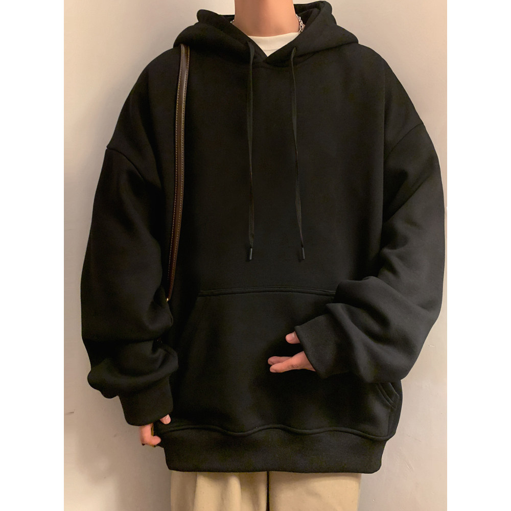 CM001AP55加绒60秋冬100%纯棉卫衣男宽松加绒御寒连帽上衣,男装卫衣,星座304A-1