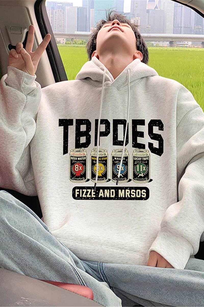 CM093P60新品纯棉重磅卫衣连帽套头休闲情侣上衣服外套,男装卫衣,星座304A-1