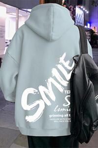 H178P70加绒75新品连帽开衫含棉60%运动卫衣男字母印花外套图片