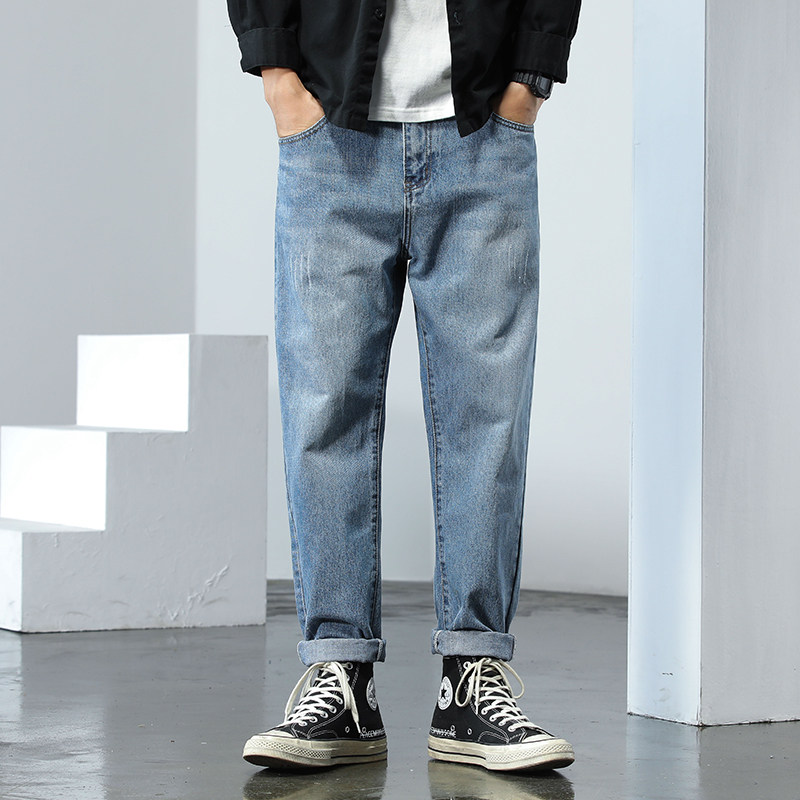新款百搭牛仔裤三色大货加厚潮流裤XZ304B-2-KZ9522A,男装牛仔裤,星座304A-1