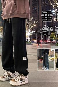 K899BP50加绒58秋冬微弹灯芯绒束脚卫裤潮牌裤加绒加厚图片