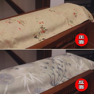 古琴盖布 防尘布 古筝防尘罩 亚麻布料手感丝滑 双面加厚双用图案