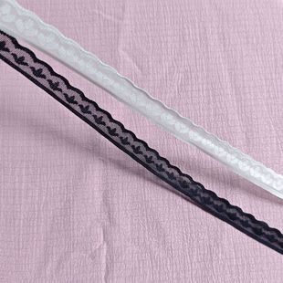 饰 头装 1.5cm蕾丝小边单波叶子撕边蕾丝花边直婚纱配饰腰 头裤