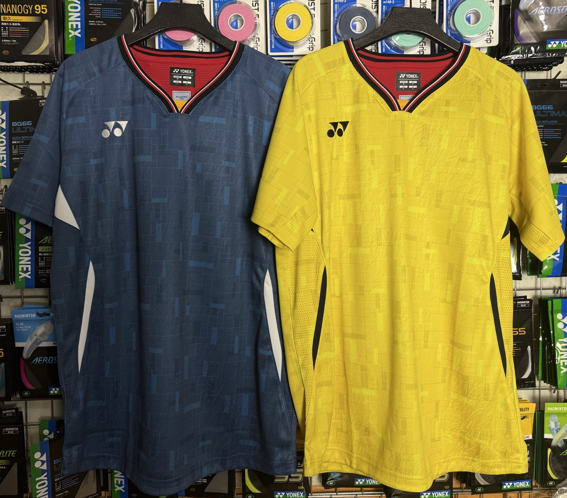 25款尤尼克斯10700 10701JP版男款短袖无袖日本队羽毛球大赛服VCD