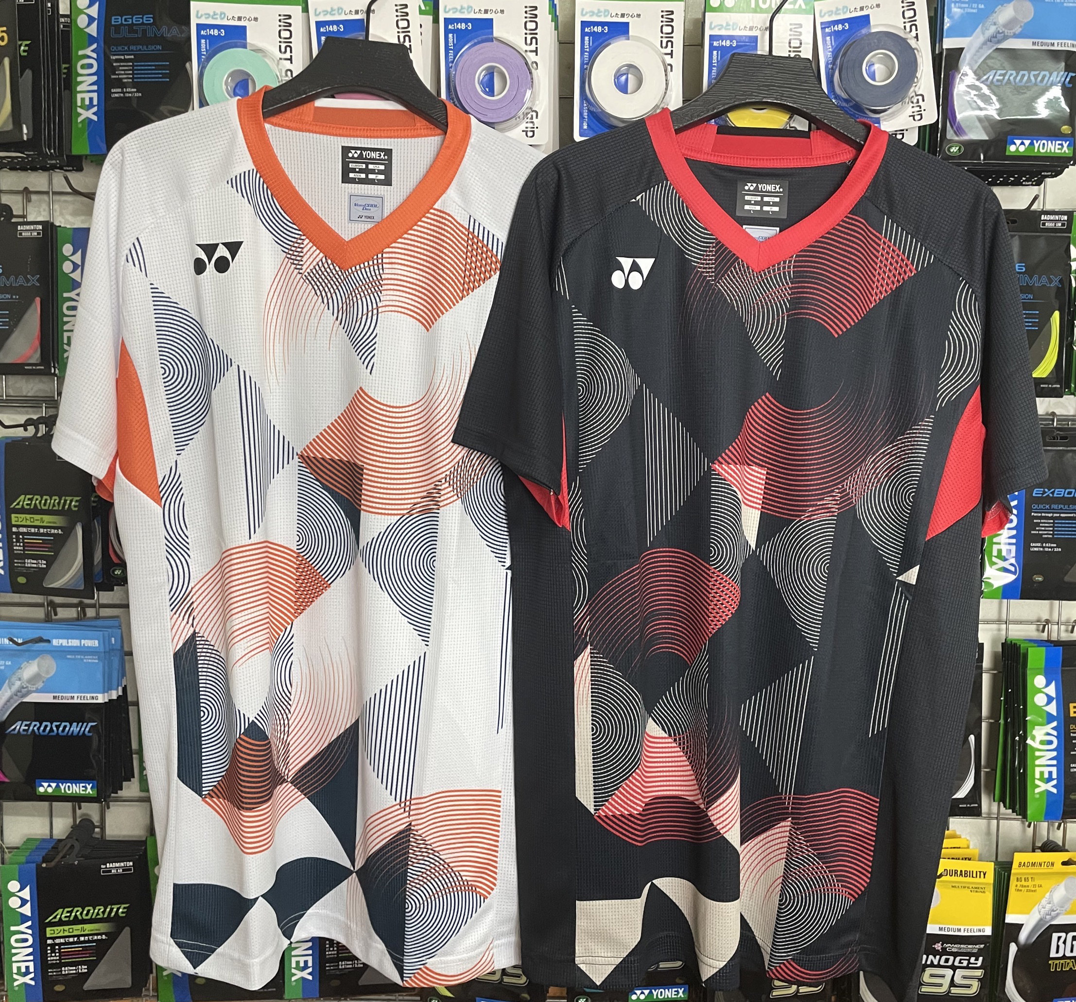 YONEX尤尼克斯10576 JP版男款羽毛球短袖大赛服 昆拉武特款大赛服