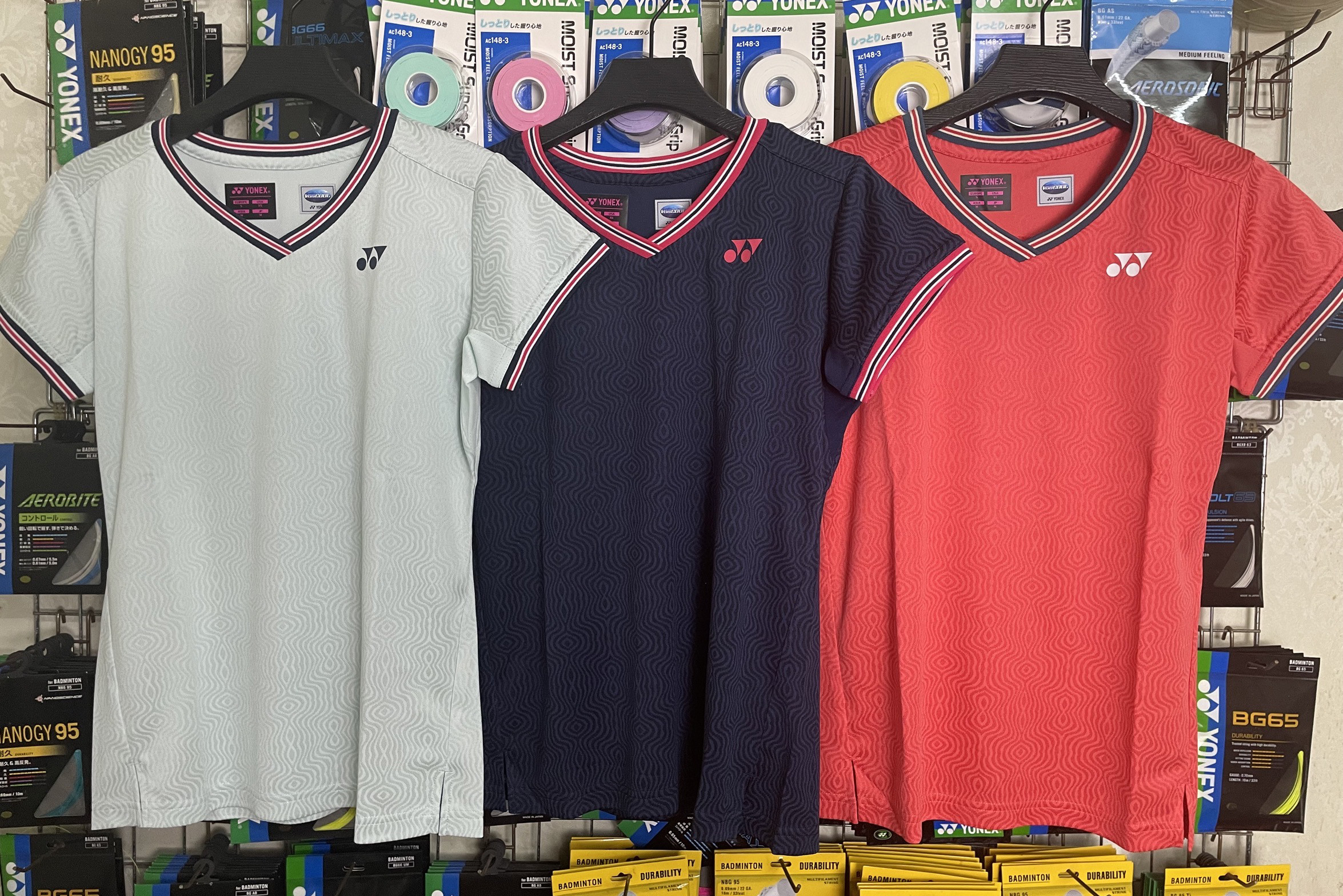 尤尼克斯新品网球服羽毛球服女大赛款T恤圆领VC速干20779JP版现货