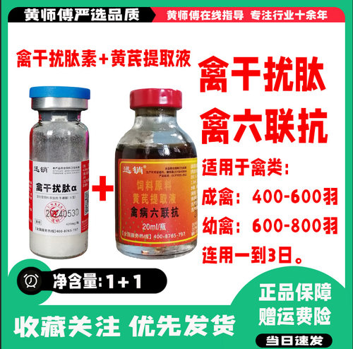禽用干扰素鸡鸭鹅鹌鹑鸽子通用