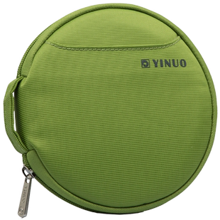 以诺CD收纳盒CD包 DVD光盘包大容量车载碟片包 32片VCD光碟盒