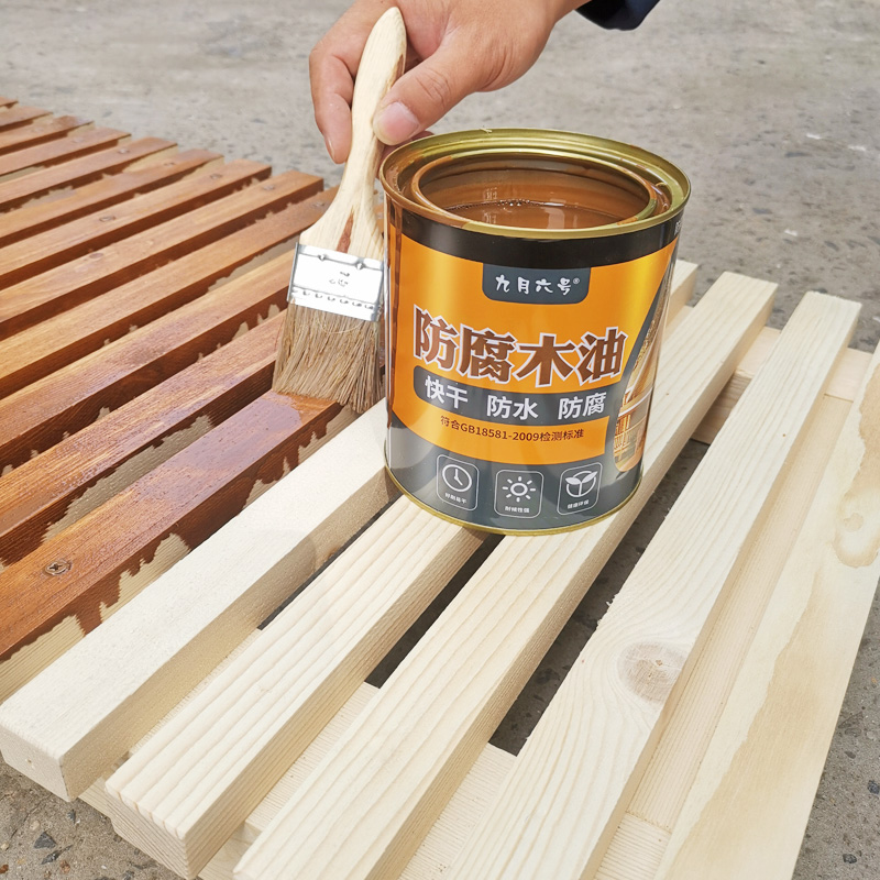 户外防腐木专用油漆木蜡油透明色木油清漆清油桐油木用木头防水漆