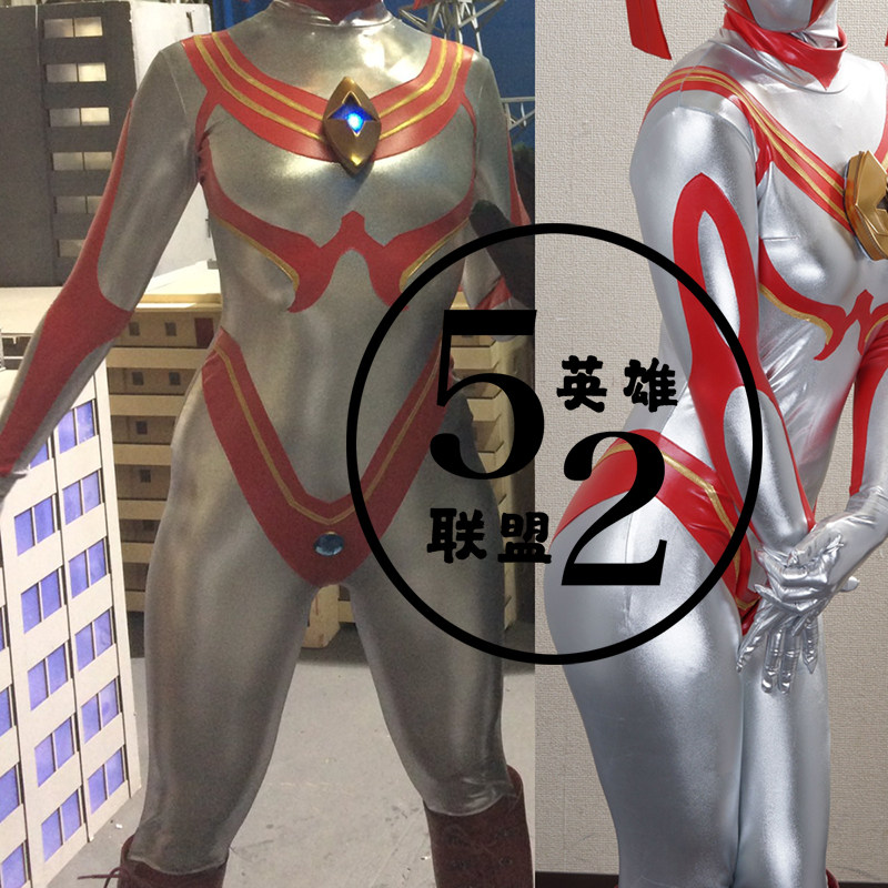 特殊giga女凹凸曼女英雄服装