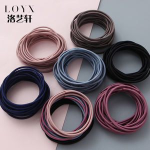 100根黑色橡皮筋发绳