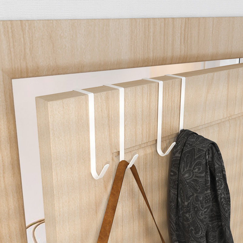 门后挂衣钩卧室衣柜门上包包挂架