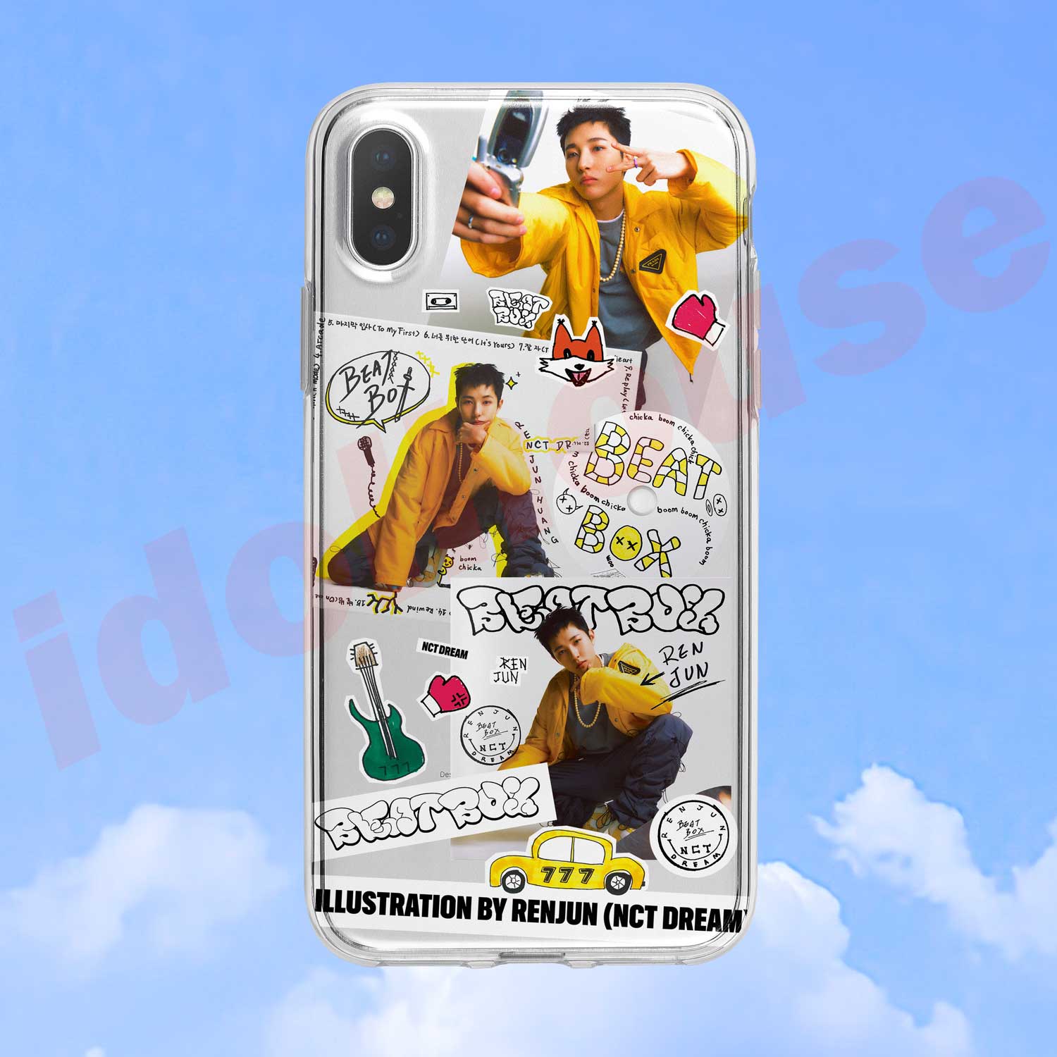 黄仁俊同款周边手机壳适用苹果