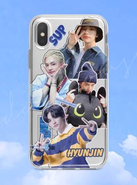 黄铉辰hyunjin周边手机壳适用苹果11 华为 VIVO OPPO三星 小米