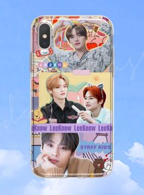 李旻浩LeeKnow同款周边手机壳适用苹果11 华为三星安卓