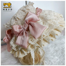 珥东手作Lolita伞帽蕾丝古董娃娃墙帽子汉洋折衷华丽洛丽塔甜美