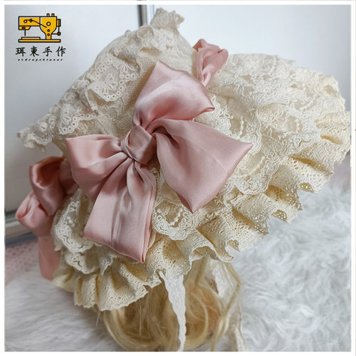Lolita古董娃娃墙帽子汉洋折衷