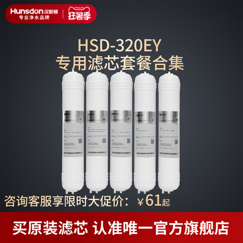 汉斯顿净水器家用直饮320EY滤芯