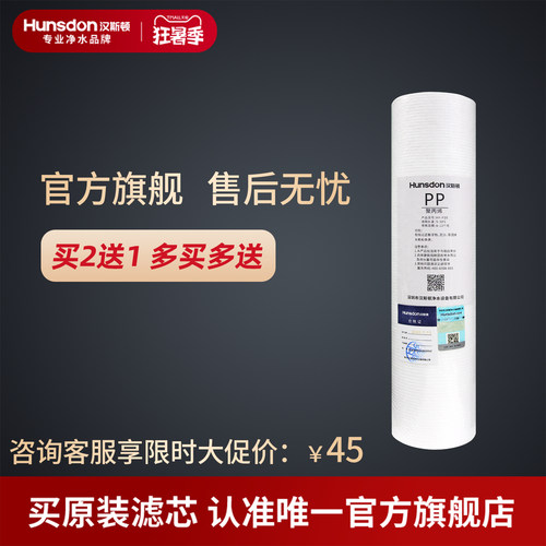 汉斯顿净水器家用直饮通用PP滤芯