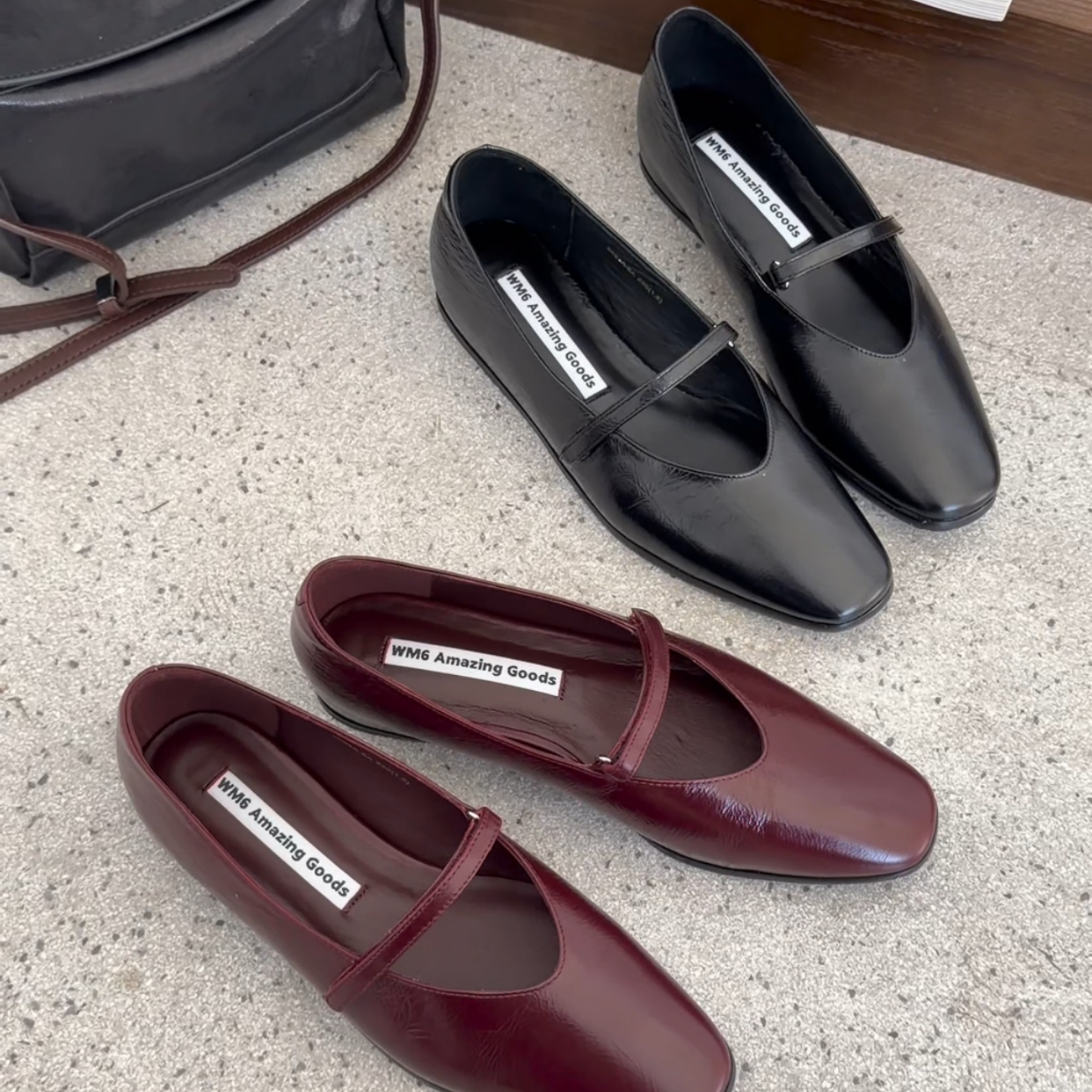 2026春季新款WM6欧洲站欧货复古风真皮玛丽珍鞋内增高浅口单鞋女,女鞋,玛丽珍鞋,淘宝优惠券,粉丝福利购,淘宝优惠卷