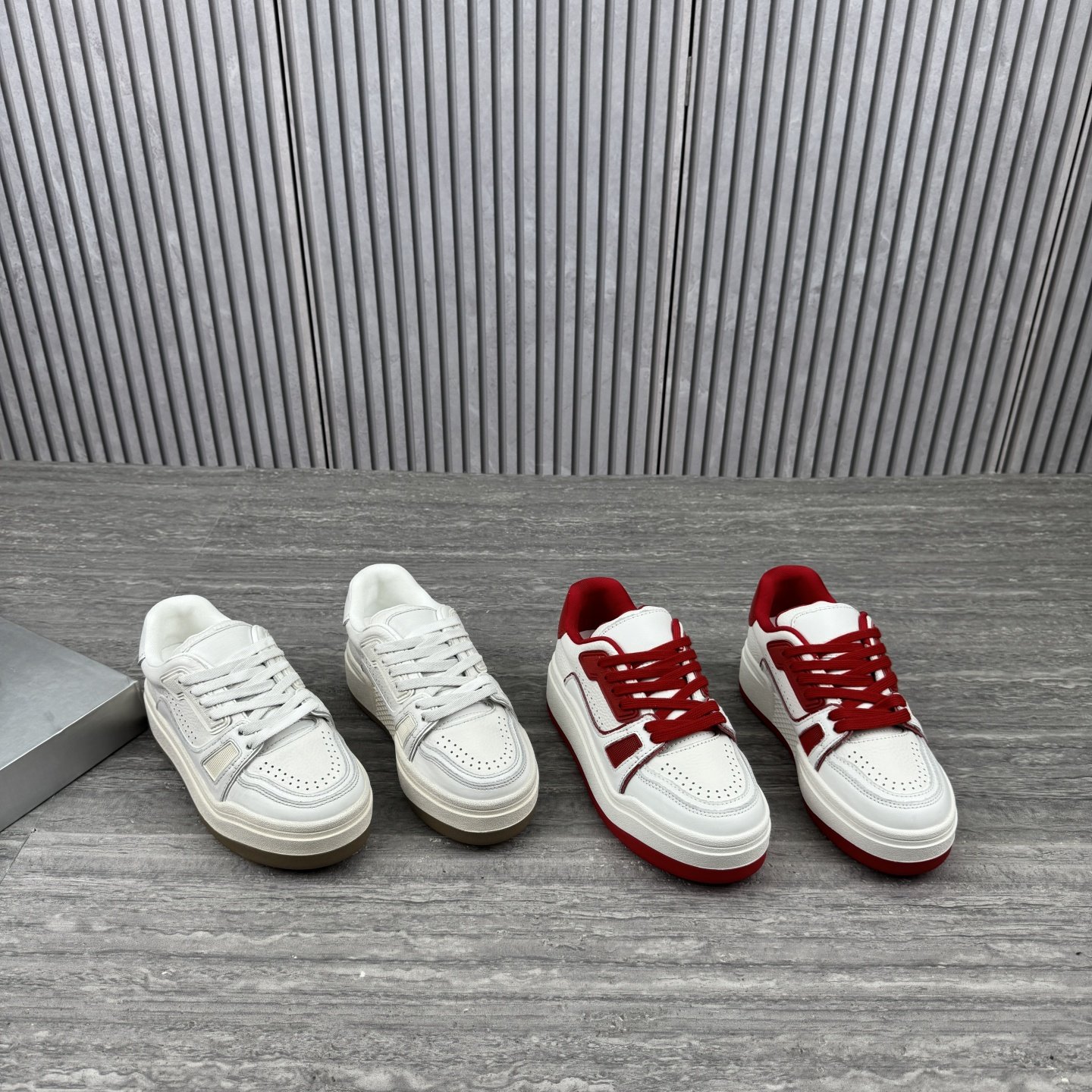 2026春新款欧洲站欧货百搭真皮厚底板鞋真皮系带平底透气休闲鞋女,女鞋,休闲板鞋,淘宝优惠券,粉丝福利购,淘宝优惠卷