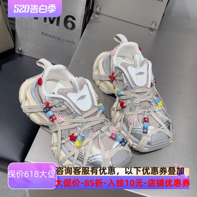 厚底休闲运动鞋时尚网面老爹鞋女