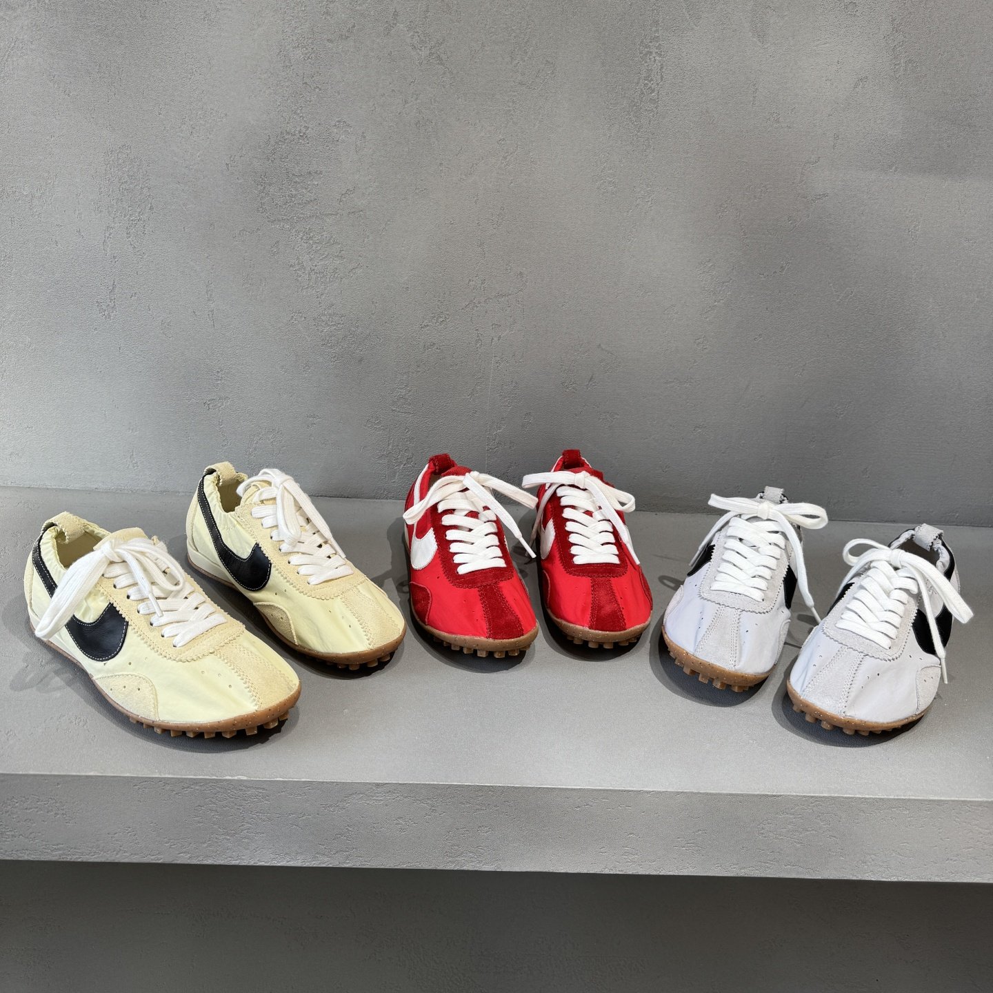 欧货欧洲站2026春季新款平底真皮拼色德训鞋女系带时尚休闲运动鞋,女鞋,德训鞋,淘宝优惠券,粉丝福利购,淘宝优惠卷