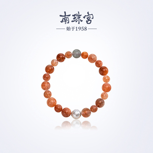 南珠宫海水珍珠阿鲁沙水晶手链个性 优雅日常穿搭礼物