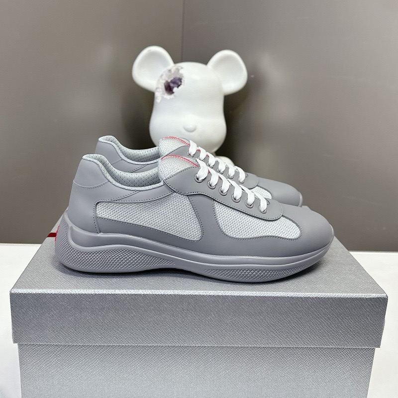 thumbnail for Europe Station 2025 New Men's Shoes Mesh Breathable Couple Casual Shoes Single Shoes Leather Men's Shoes Versatile Sports Trendy Shoes