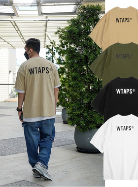 WTAPS西山彻隐藏限定款字母T恤夏季日系潮男宽松CityBoy落肩短袖