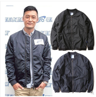 MDNS美式潮牌余文乐同款加厚夹克休闲外套男宽松春秋冬棉衣棒球服