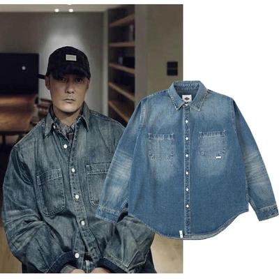 MADNESS牛仔衬衫余文乐水洗外套